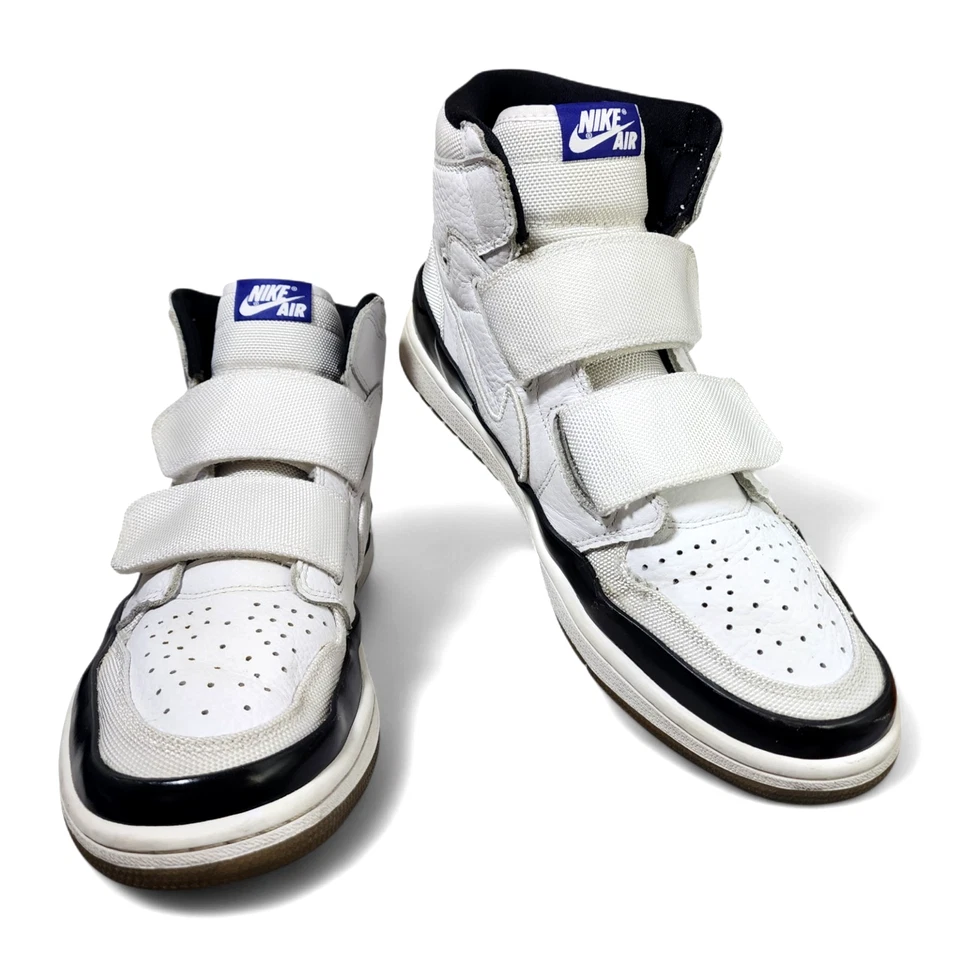 Nike Air Jordan 1 2018 retro alta doble correa 'Concord' blanco negro AQ7924-107 Foto 4 de 4