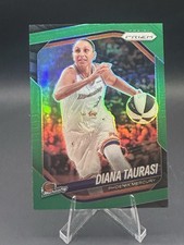 Panini 2025 Prizm WNBA Diana Taurasi #7 Green Prizm Parallel Phoenix Mercury