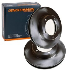 2x DENCKERMANN BREMSSCHEIBEN 313mm BELÜFTET VORNE passend für LEXUS LX TOYOTA LA