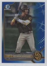 2022 Bowman Draft Chrome Blue Refractor 20/150 Rosman Verdugo #BDC-161 s3g