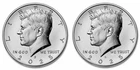 Photo of a 2025-P Kennedy Half Dollar from an eBay sale