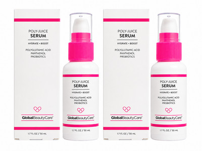 Polyglutamic Acid Serum 2 Pk 1.7oz Hydrating Panthenol Probiotics Glow