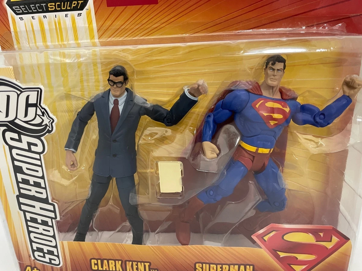 DC Super Heroes Clark Kent Superman Action Figure Set Select