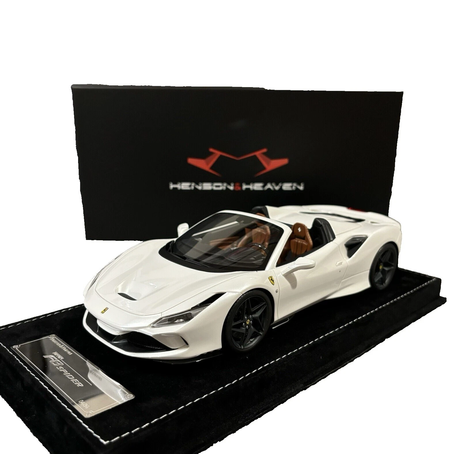 Ferrari White Contemporary Manufacture Diecast Cars, Trucks & Vans