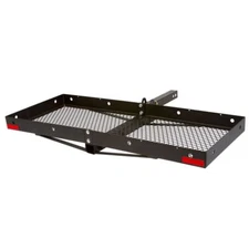 48" Folding Cargo Carrier Hitch Mount Utility Tray Rack