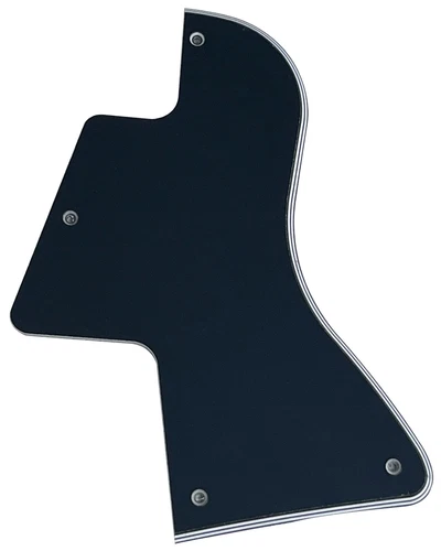 For Gibson Les Paul Special-P90 Style Guitar pickguard 5 Ply Black