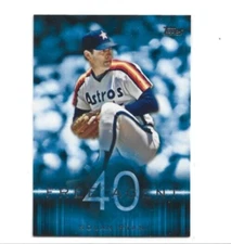 2015 Topps Houston Astros Nolan Ryan Free Agent 40 Card