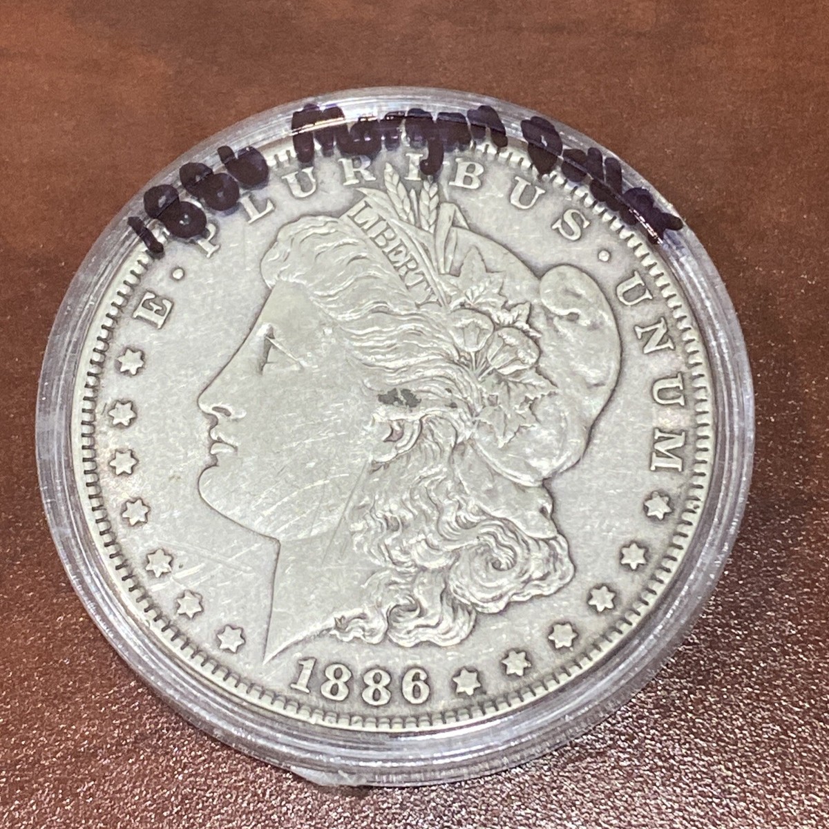 1886 No Mint Mark Morgan Extremely Fine Condition Dollar Coin | eBay