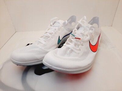 NEW Nike Men's Sz 14 ZoomX Dragonfly Spikes White Flash Crimson