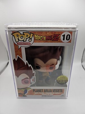 Dragon Ball Funko Pop Planet Arlia Vegeta #10 Toy Tokyo NYCC
