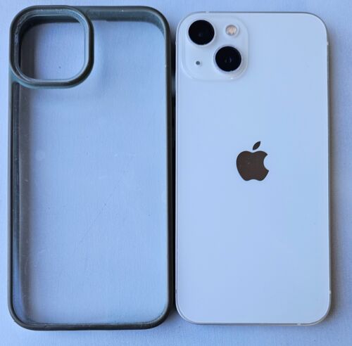 Weißes Apple iPhone 13 - ""WIE BESEHEN FÜR TEILE"" - Ozean wiederhergestellt - Bild 1 von 9