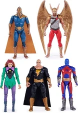 DC Comics, Black Adam and Justice Society Set, 4-inch Toy Figures complete hawk