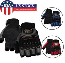 Half-Finger Tactical Gloves  Motocross Driving Racing Riding Fingerless Gloves