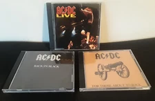 AC/DC Three CD Lot