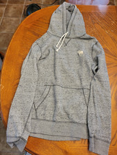 Abercrombie  Fitch Hoodie Womens Medium Gray
