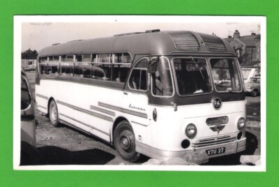 Photo - Peter Sheffield (?) XTU27 - 1956 Yeates Riviera AEC Reliance ex Bullocks