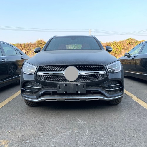 4pcs ABS Chrome Front Fog Light Strips Cover For Mercedes Benz GLC-Class 2020-22 - Picture 8 of 9
