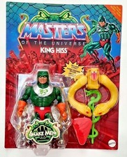 King Hiss DELUXE Snake Men MOTU ORIGINS 2023 Masters Universe MATTEL #selezione