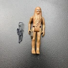 Vintage 1977 Star Wars Chewbacca Kenner Action Figure Hong Kong Vtg Bowcaster