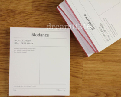 Original Koreanische BIODANCE Bio-Kollagen Real Deep Mask 34g 1Box = 4 Stück / Schlafmaske