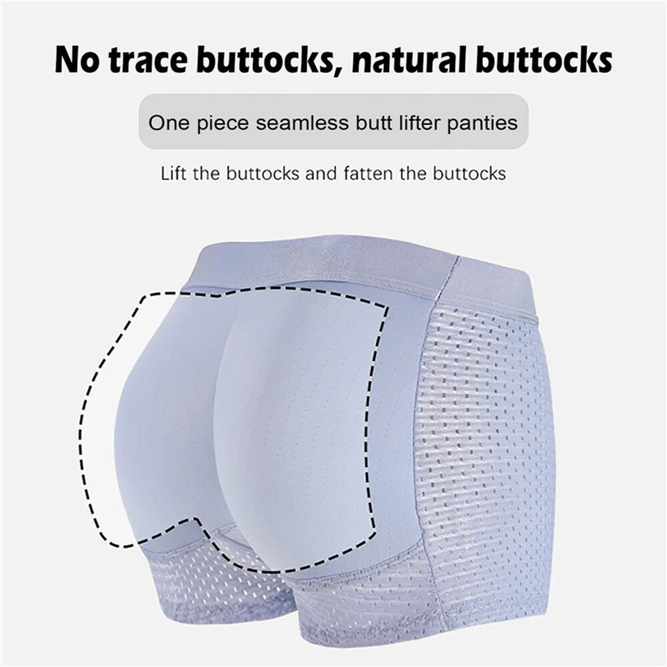 Men Padded Briefs Butt Lifter Enhancer Hip Sexy Underwear Body Shaper Short US - Image 3 of 4