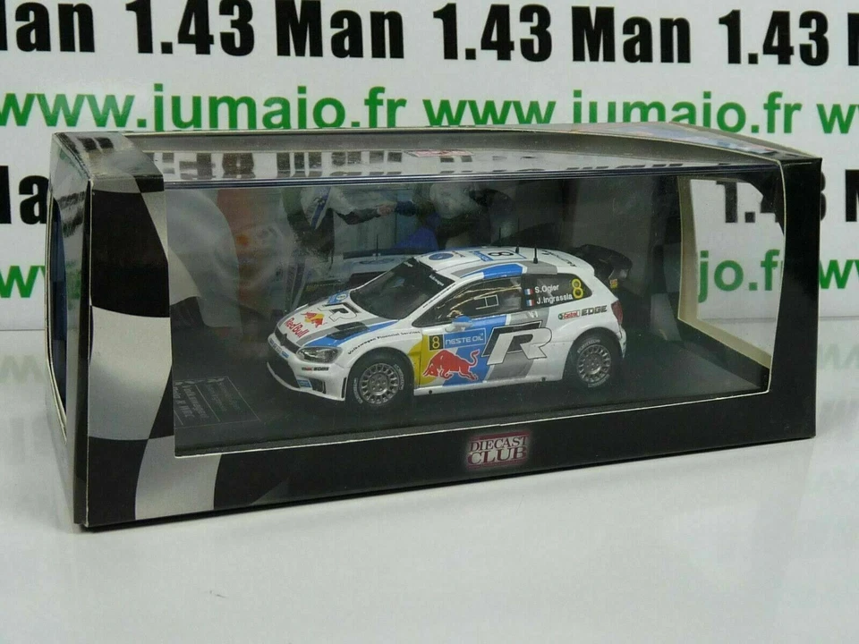 RD17 1/43 IXO Direkt Rallye VOLKSWAGEN POLO R WRC Finlande 2013 S.OGIER - Photo 3/4