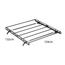 Barre Cestello portatutto per Toyota HI-LUX Pick up 1998 doppia cabina 132x124cm