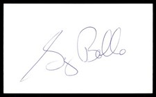 Greg Bollo Baseball Signed Auto Autograph Index Card (no COA) *e1