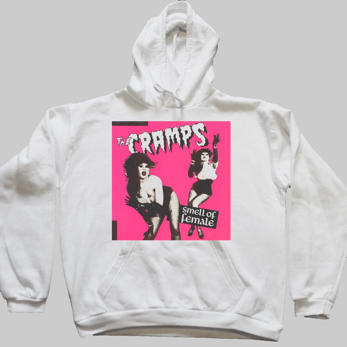 The Cramps Punk Rock Psychobilly Hoodie Sweatshirt Jumper White Unisex  S-3XL | eBay