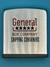 General Box Company Advertising Zippo Rule Tape Measure NEW