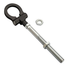 Black Tow Hook Fits For Subaru Wrx Sti Brz Impreza Outback Scion Fr-s Toyota 86