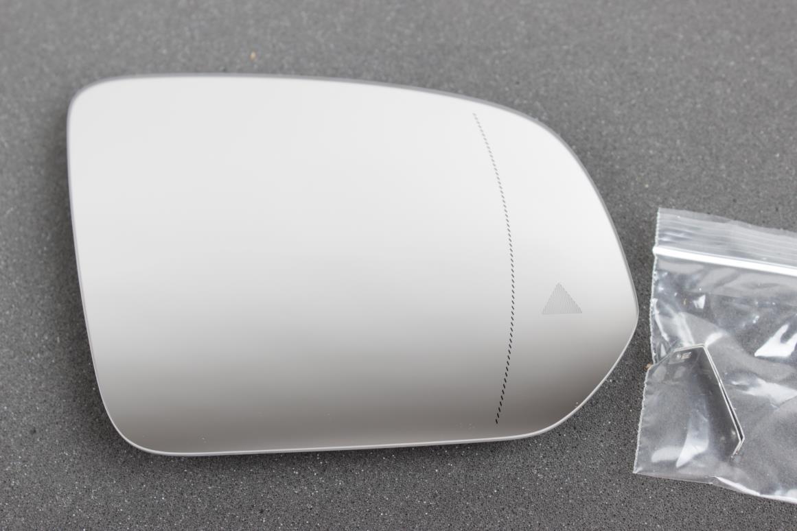 MERCEDES-BENZ GLE W167 Front Right Door Mirror Glass LHD