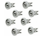 Dishlex Simpson Westinghouse Dishwasher 8 Top Basket Wheel KIT 50286967-00/0