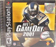 NFL GameDay 2001 (Sony PlayStation 1, 2000) PS1