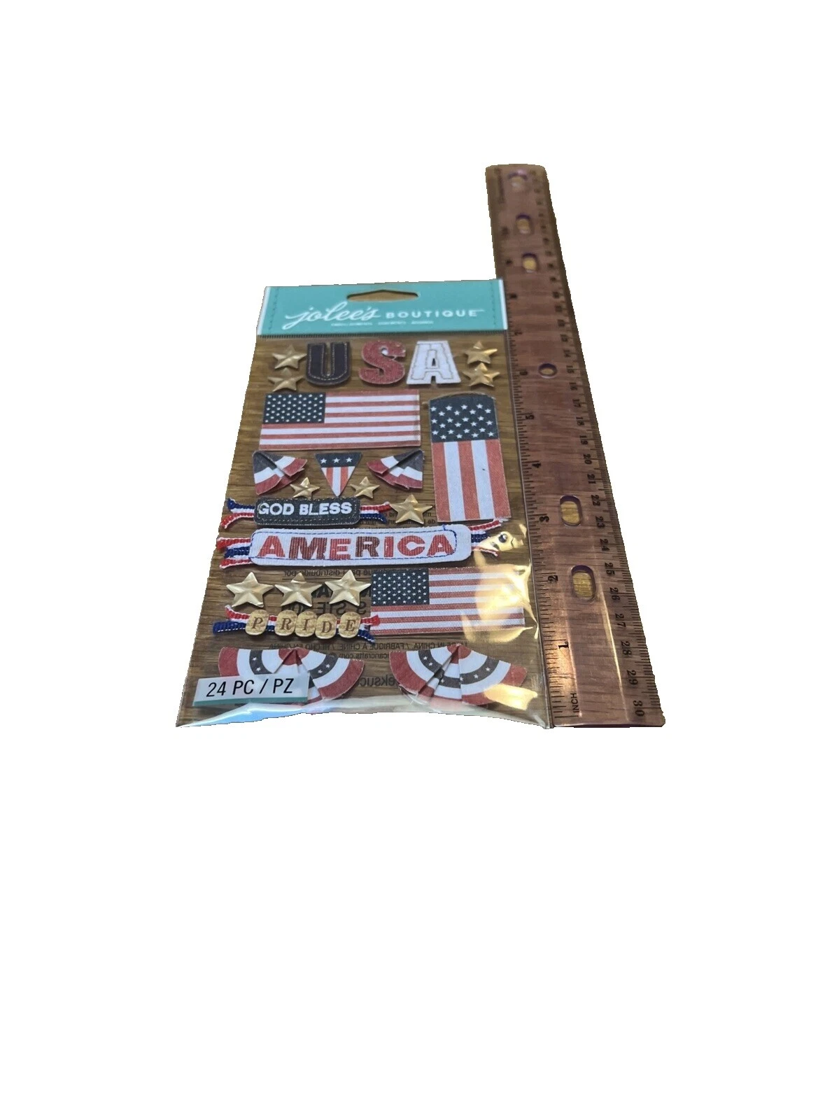 Jolee's Boutique Patriótico Varios Colores Scrapbooking Pegatinas