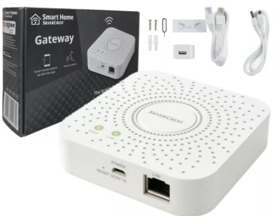 Silvercrest Smart Home Gateway Smart Home Steuerung Modell HG06339 Sprachsteuerung