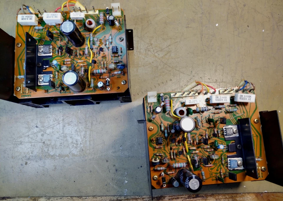 Output stage for Sansui AU 517, Left OR right channel - Image 3 of 4