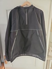 BELSTAFF AIRSIDE HALF ZIP GORE-TEX INFINIUM JACKET COAT Black UK46 EU56 RRP £395