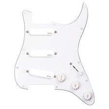 Set battipenna EMG-DG20-WHT David Gilmour Strat bianco e pickup attivi bianchi