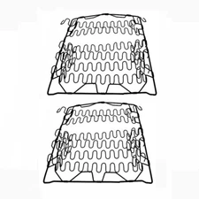 1966~1977 Bronco Seat Back Spring Bucket Style Pair Right + Left Side Dynacorn