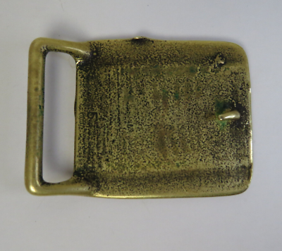 Solid Brass Lion Hieroglyph Egyptian Revival Style Vintage  display picture 3