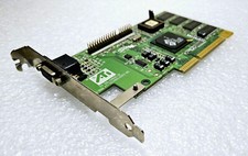 ATI Rage 3D PRO AGP 2X 8MB VGA Card - AGP Slot