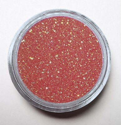 Glitzer Puder altrose irisierend 3,5g 0,2mm Pulver Nr.7 Glitter Nail Art