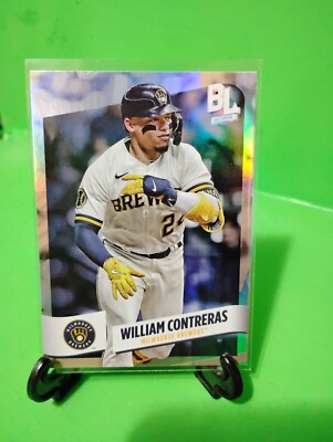 E6 2024 Topps Big League - Uncommon Rainbow Foil #203 William Contreras