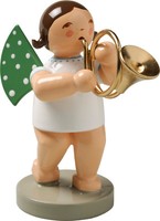 Wendt & KüHn, Engel Mit Waldhorn, 650/17, Elfpunkte-Engel, Geschenk Geburtstag