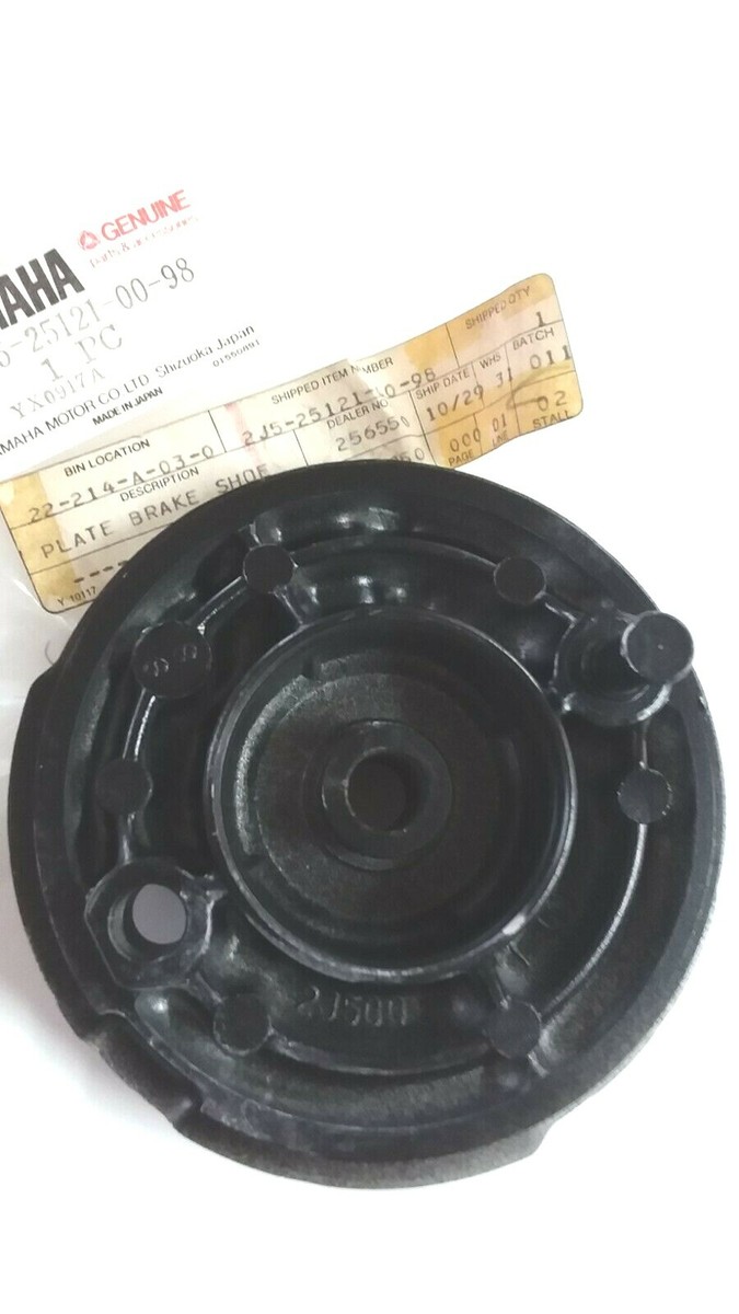 Yamaha 1978-83 YZ80 Front Brake Shoe Plate PT#2J5-25121-00