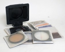 Ambico Filter Holder 67mm Ring 8x Filters Film Digital Used Genuine