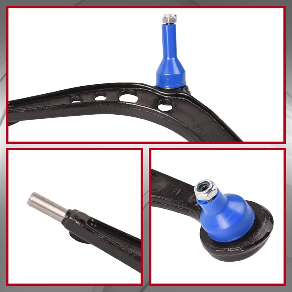 Brazo de control delantero inferior izquierdo y derecho 2 piezas con rótula para BMW 318i 325i 1984-93 Foto 4 de 4