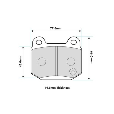 Ferodo DS3000 Front Brake Pads For Opel Speedster 2.2i 2000> FCP1562R