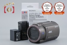 SONY HANDYCAM FDR-AX45 Bronze Brown Digital Camcorder Multiple Languages 